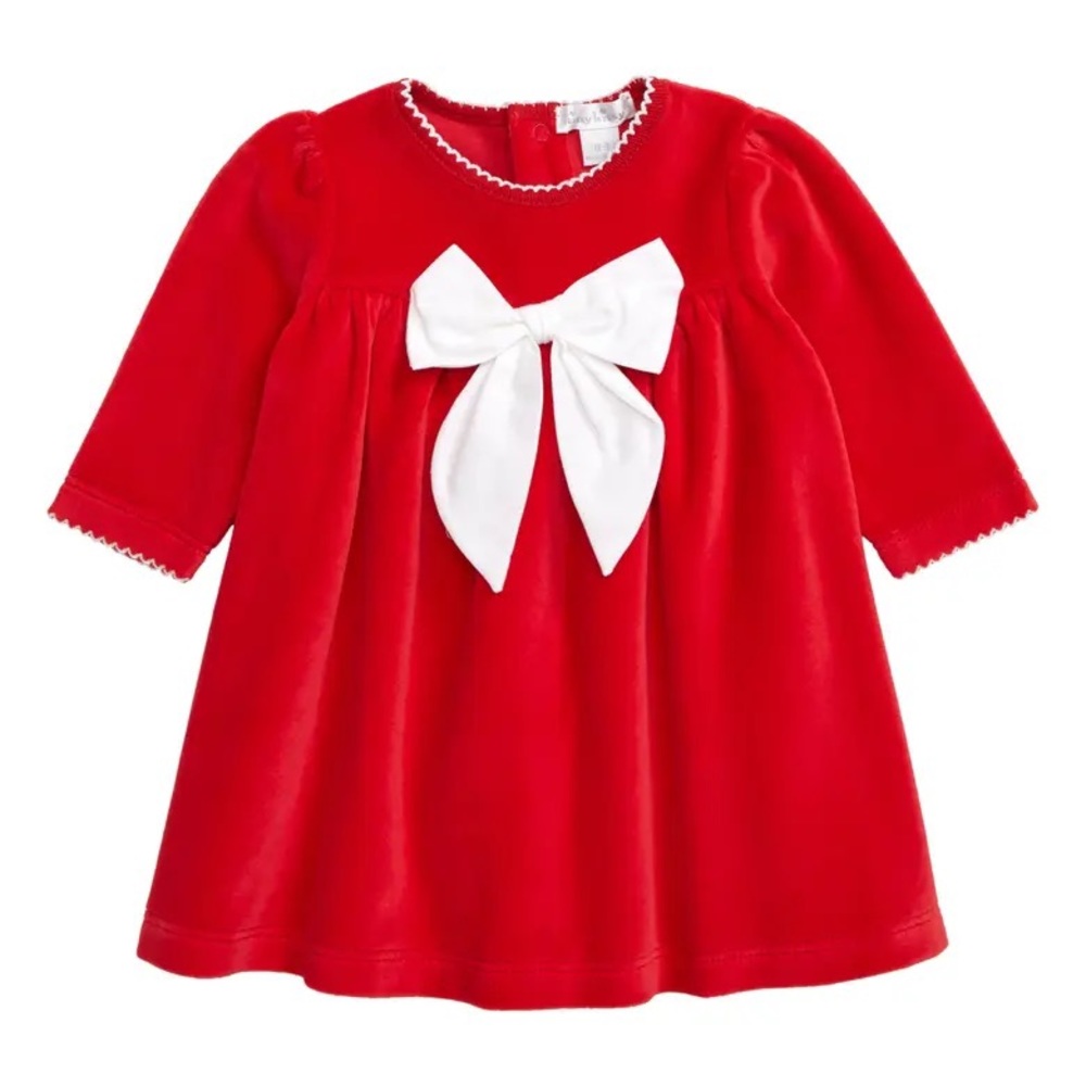 COPY - Kissy Kissy Red Velour Dress
